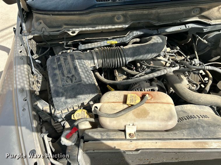 image for item EX9812 2002 Dodge Ram 1500 Quad Cab pickup truck