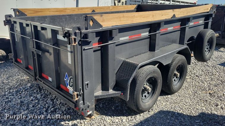 image for item YA0632 2023 RoadClipper Enterprises Diamond C dump trailer