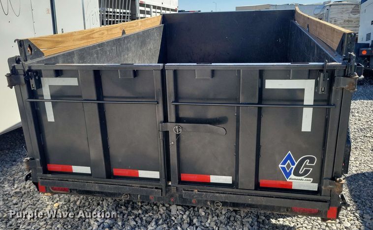 image for item YA0632 2023 RoadClipper Enterprises Diamond C dump trailer