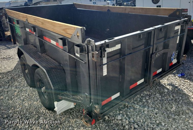 image for item YA0632 2023 RoadClipper Enterprises Diamond C dump trailer