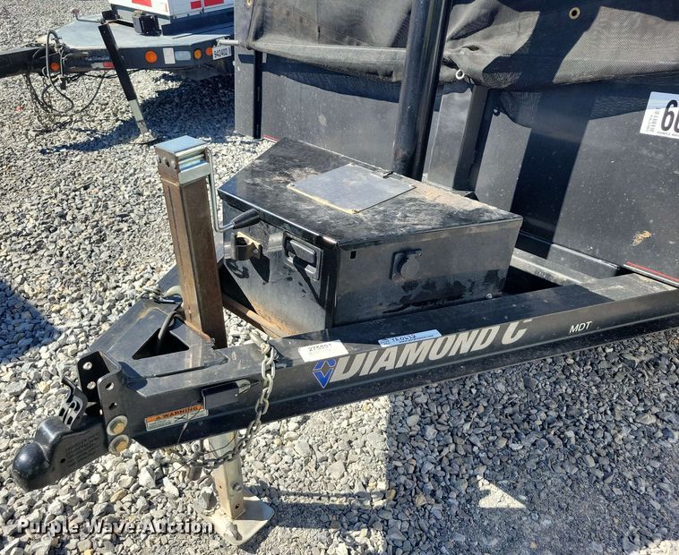 image for item YA0632 2023 RoadClipper Enterprises Diamond C dump trailer