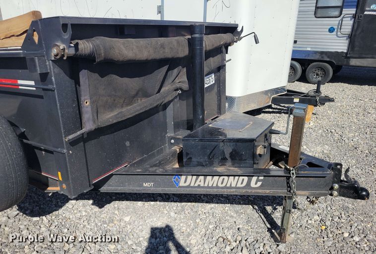 image for item YA0632 2023 RoadClipper Enterprises Diamond C dump trailer