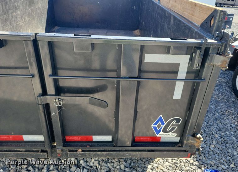 image for item YA0632 2023 RoadClipper Enterprises Diamond C dump trailer