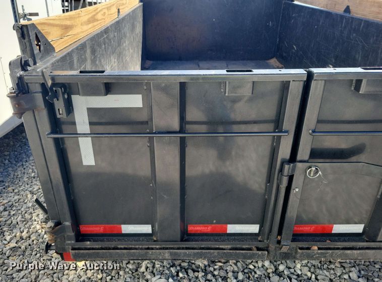 image for item YA0632 2023 RoadClipper Enterprises Diamond C dump trailer