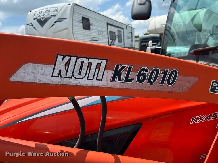 image for item YA0700 2015 Kioti NX4510 MFWD tractor