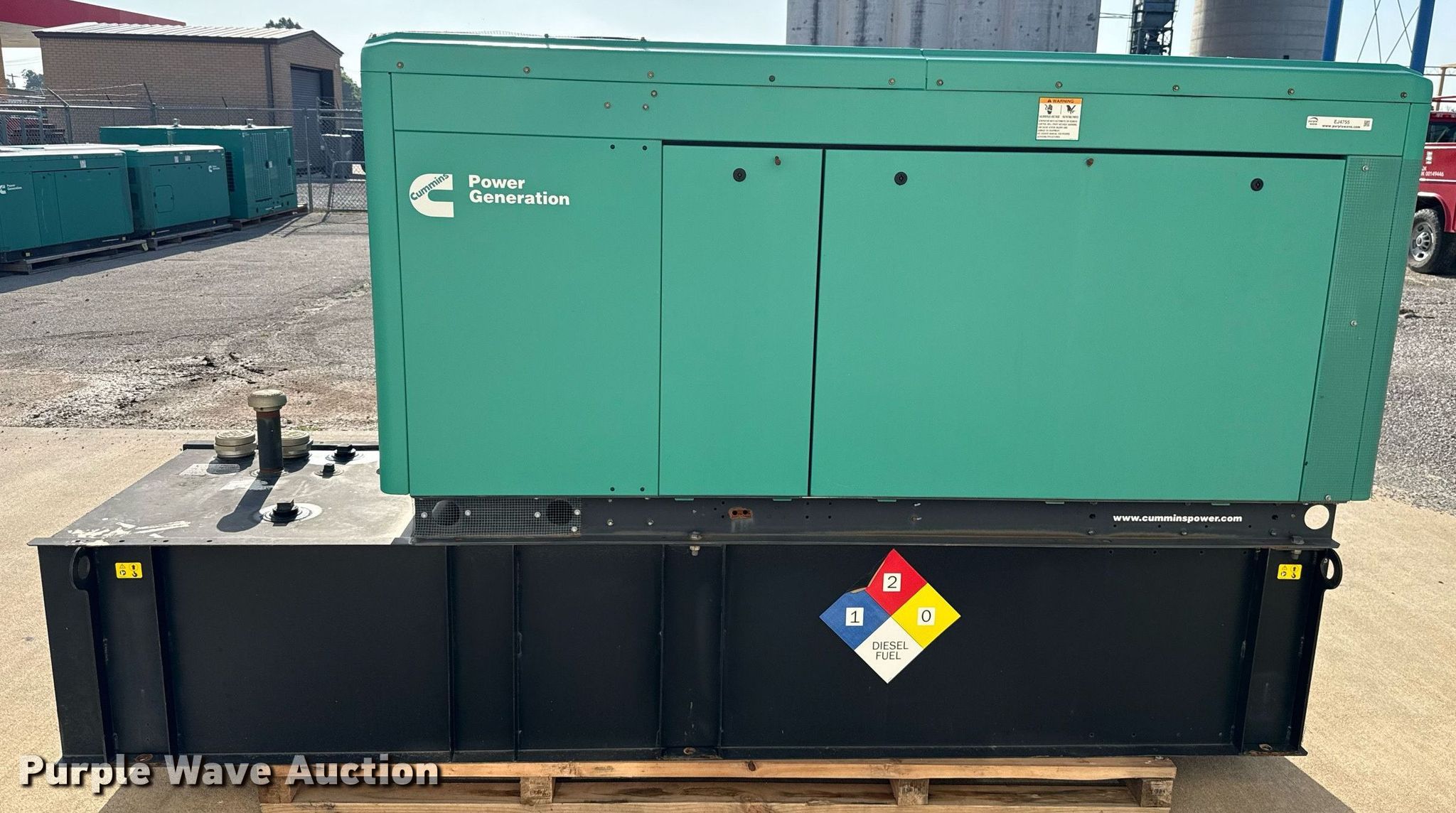 Cummins GD03C-1414153 generator in Kingfisher, OK | Item EJ4755