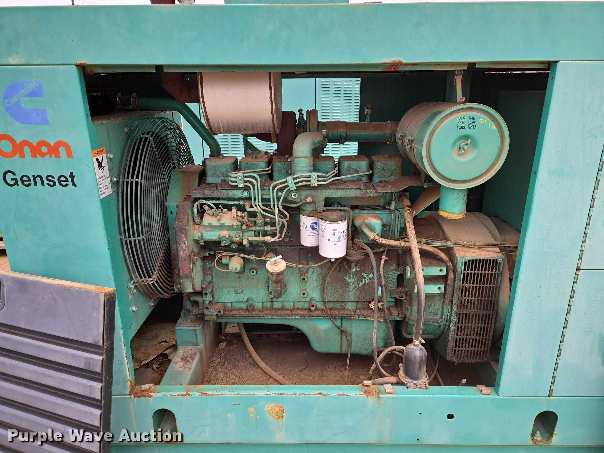 Onan 80DGDA generator in Kingfisher, OK | Item EN8099 sold