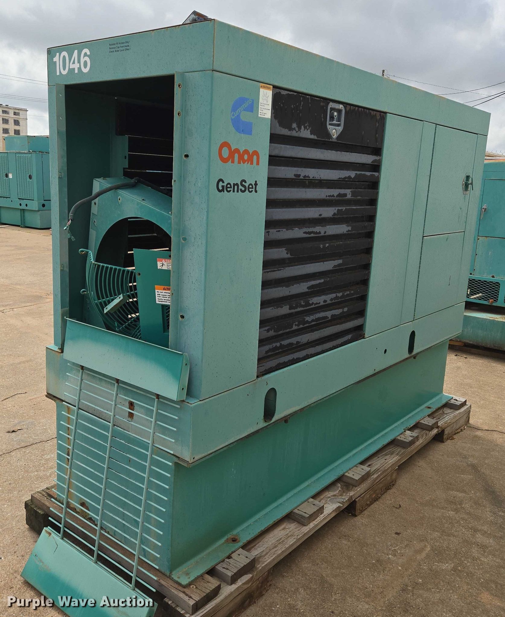 ぺぎみん Onan 80DGDA generator in Kingfisher, OK | Item EN8104 sold