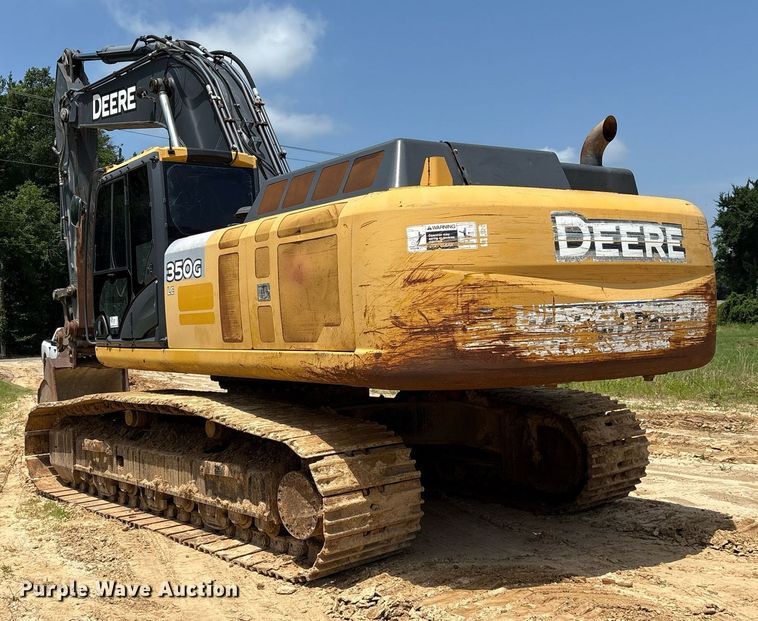 image for item DM1917 2012 John Deere 350G excavator