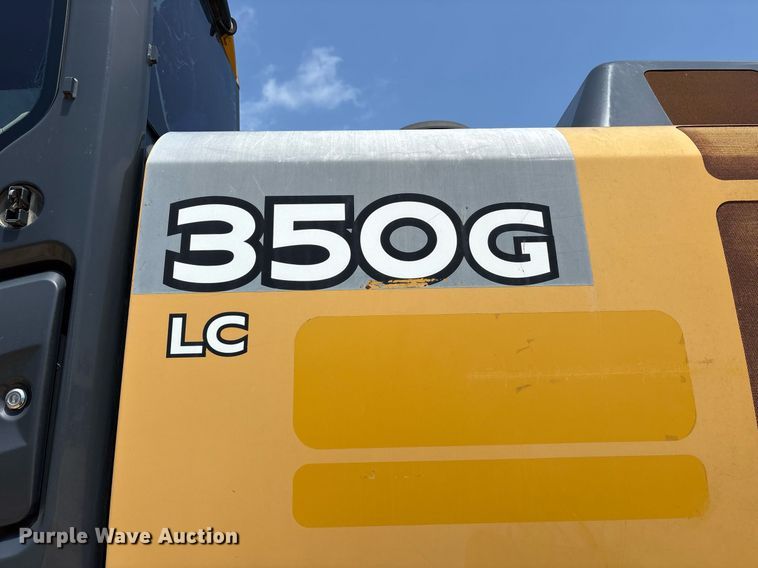 image for item DM1917 2012 John Deere 350G excavator