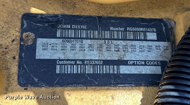 image for item DM1917 2012 John Deere 350G excavator