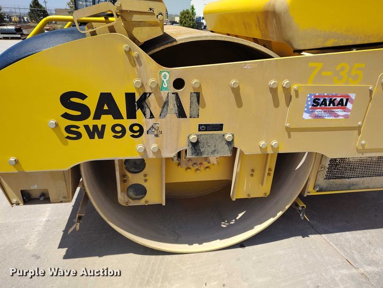 image for item DP4995 2022 Sakai SW994 double drum vibratory roller
