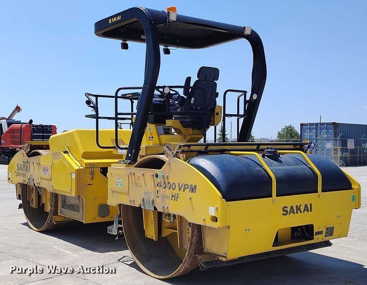 image for item DP4996 2022 Sakai SW994 double drum vibratory roller