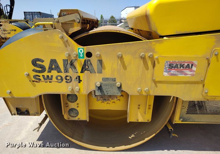 image for item DP4996 2022 Sakai SW994 double drum vibratory roller