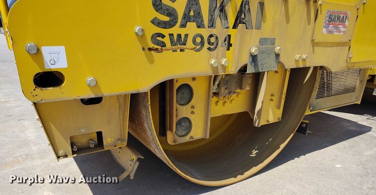 image for item DP4996 2022 Sakai SW994 double drum vibratory roller