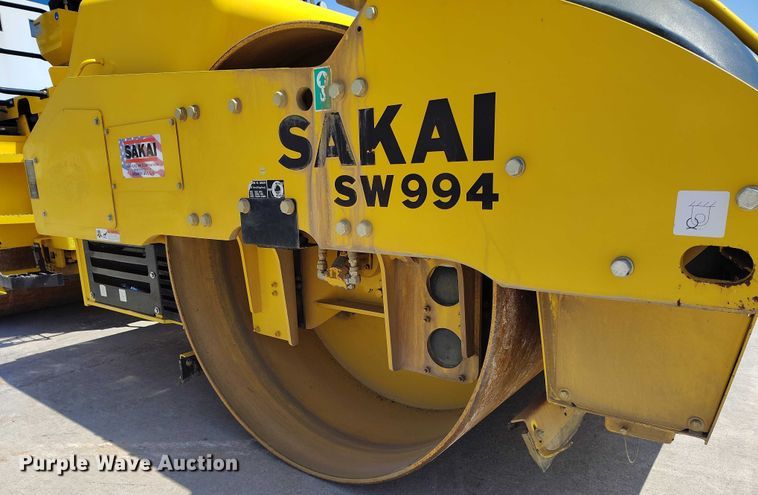 image for item DP4996 2022 Sakai SW994 double drum vibratory roller