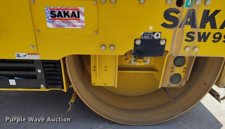 image for item DP4996 2022 Sakai SW994 double drum vibratory roller