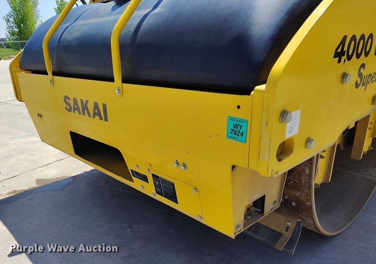 image for item DP4996 2022 Sakai SW994 double drum vibratory roller