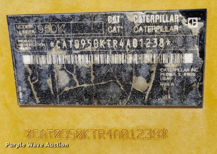 image for item DP5003 2013 Caterpillar 950K wheel loader