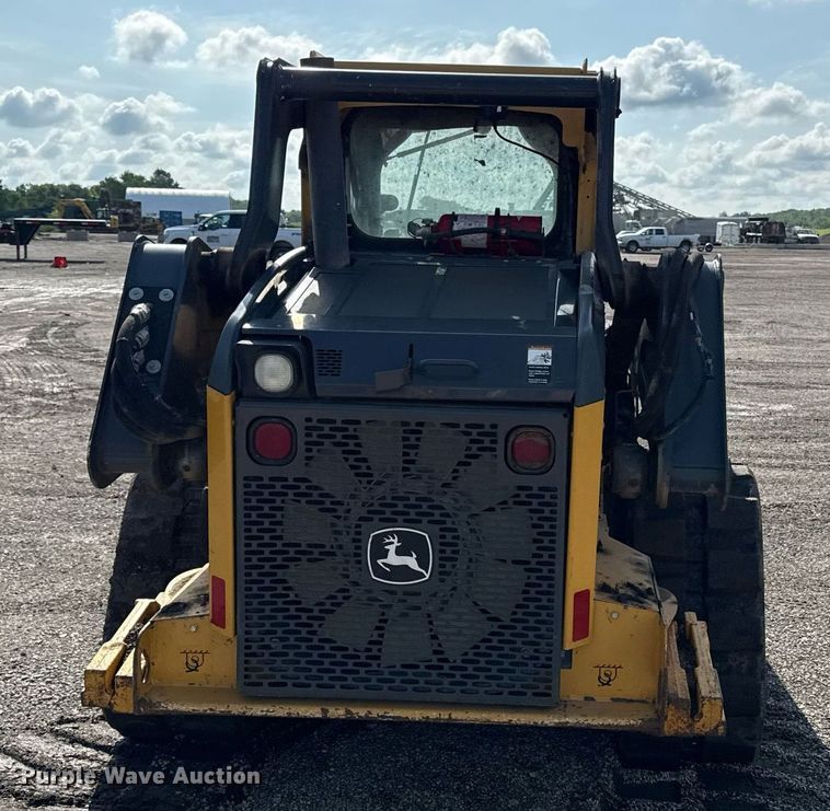 image for item DR2804 2018 John Deere 323E tracked skid steer loader