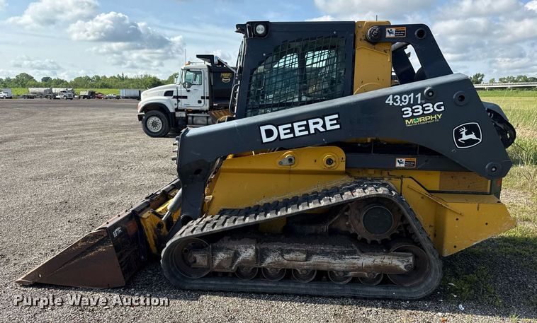image for item DR2806 2018 John Deere 333G tracked skid steer loader