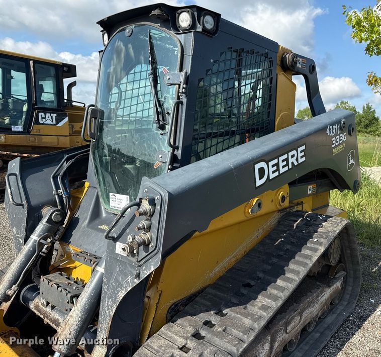 image for item DR2806 2018 John Deere 333G tracked skid steer loader