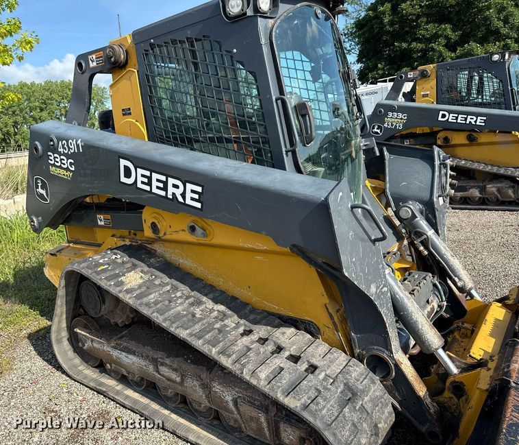 image for item DR2806 2018 John Deere 333G tracked skid steer loader