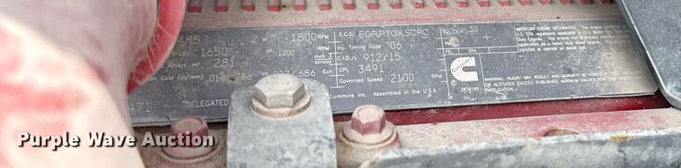 image for item DR2808 2012 Kenworth T800 semi truck