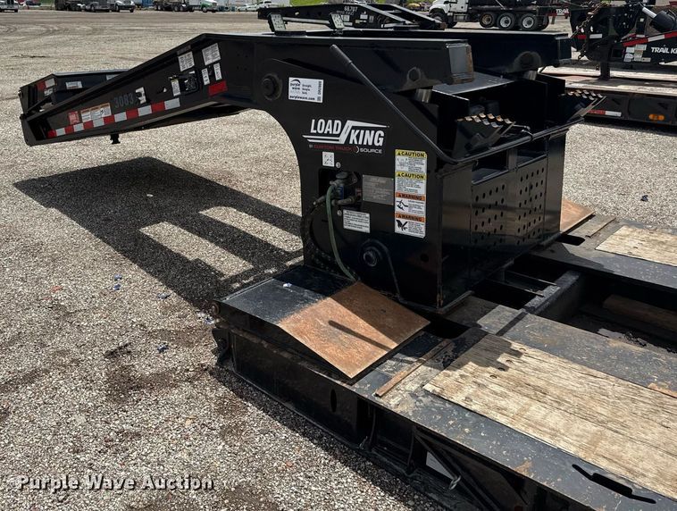 image for item DR2809 2022 Load King lowboy equipment trailer