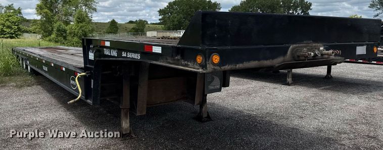 image for item DR2812 2001 Trail King drop deck trailer