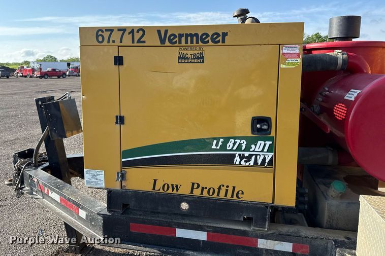 image for item DR2818 2017 Vermeer LP873SDT vacuum trailer