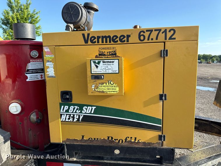 image for item DR2818 2017 Vermeer LP873SDT vacuum trailer