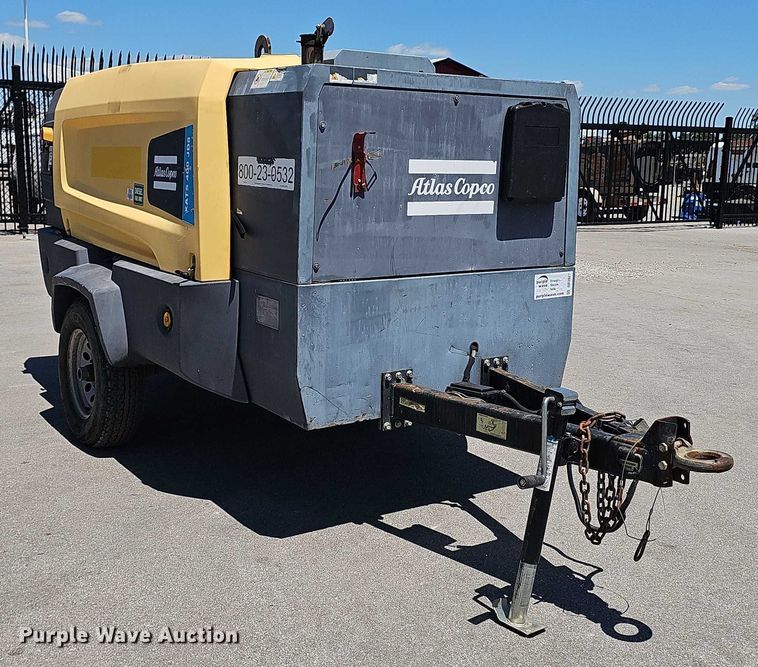 image for item DR3827 2018 Atlas-Copco XATS 400 JD8 air compressor