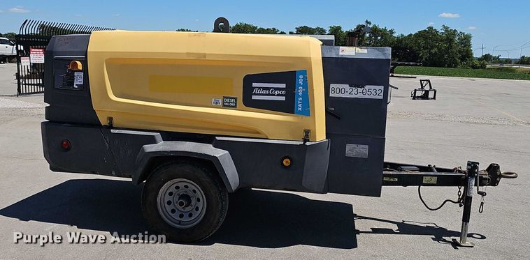 image for item DR3827 2018 Atlas-Copco XATS 400 JD8 air compressor