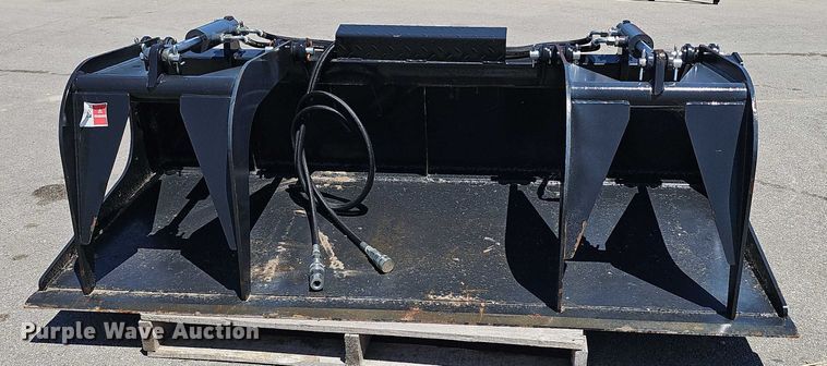 image for item DR3841 JCT Attachments skid steer grapple bucket