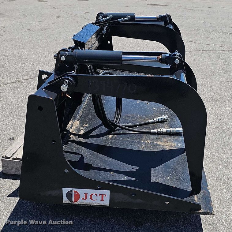 image for item DR3841 JCT Attachments skid steer grapple bucket