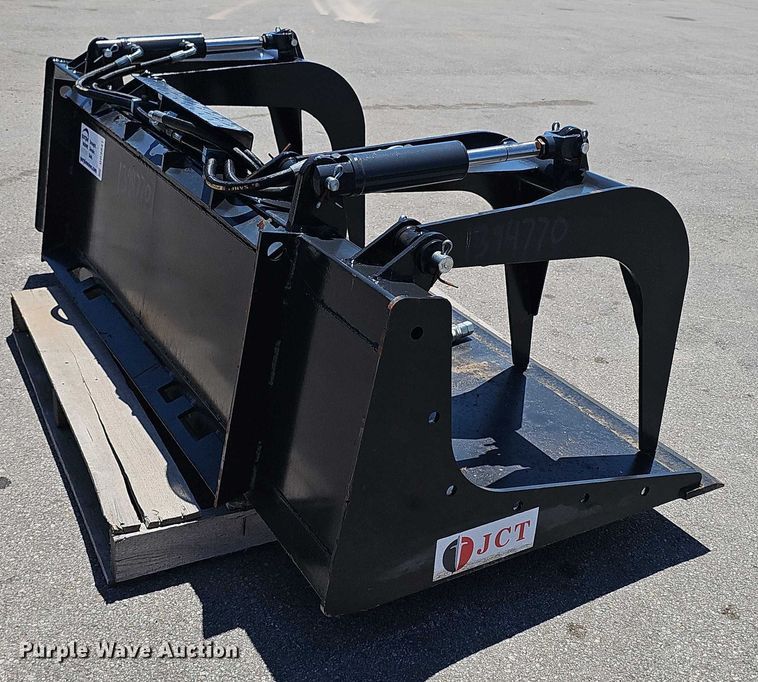 image for item DR3841 JCT Attachments skid steer grapple bucket
