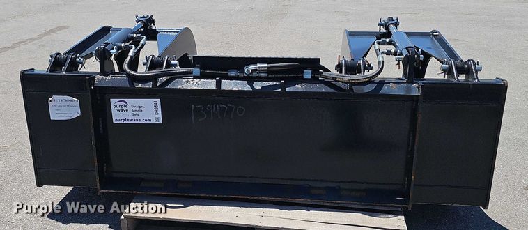 image for item DR3841 JCT Attachments skid steer grapple bucket