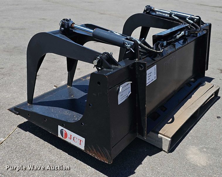 image for item DR3841 JCT Attachments skid steer grapple bucket