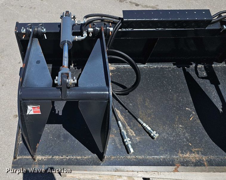 image for item DR3841 JCT Attachments skid steer grapple bucket