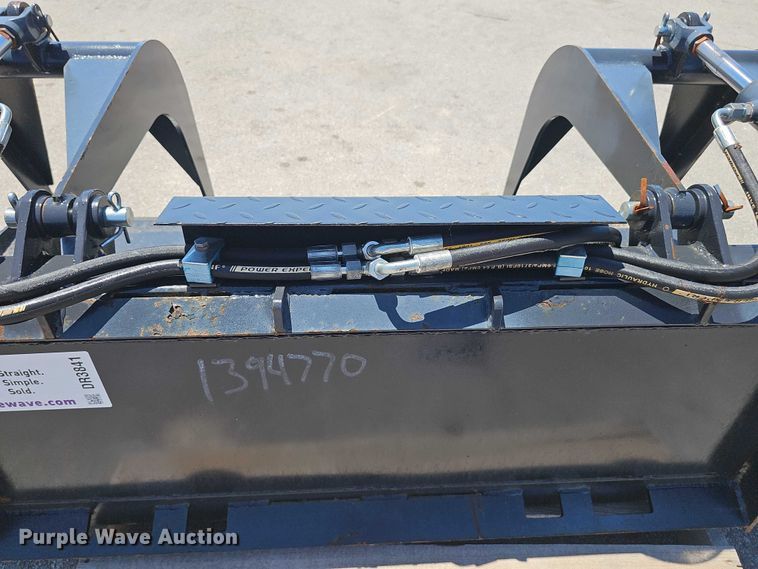 image for item DR3841 JCT Attachments skid steer grapple bucket