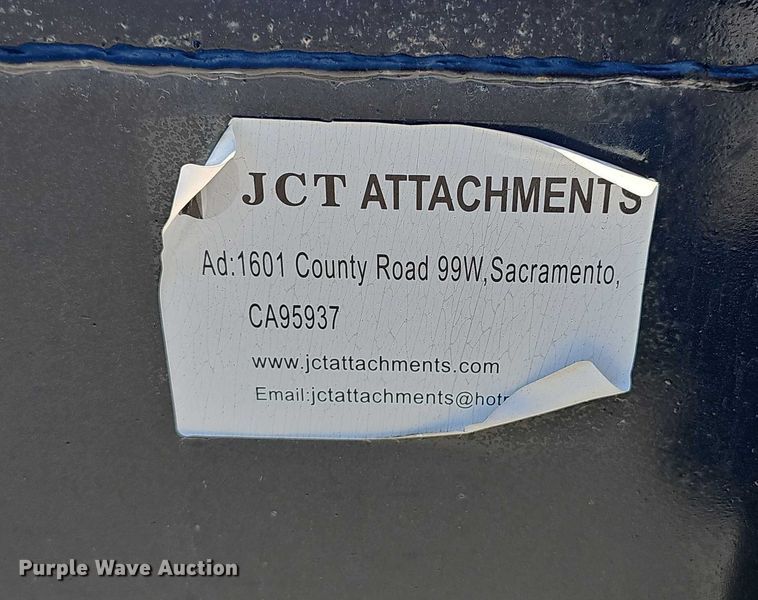 image for item DR3841 JCT Attachments skid steer grapple bucket