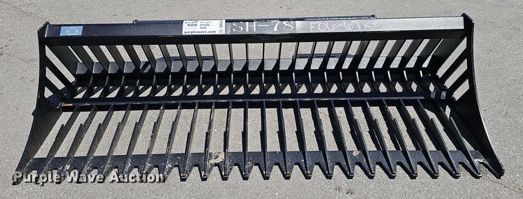 image for item DR3843 2025 SH-78 skid steer rock bucket