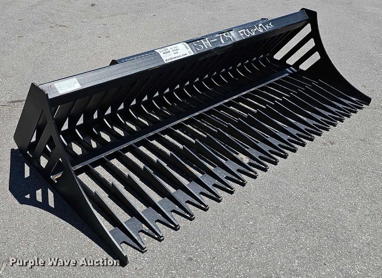 image for item DR3843 2025 SH-78 skid steer rock bucket