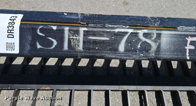 image for item DR3843 2025 SH-78 skid steer rock bucket