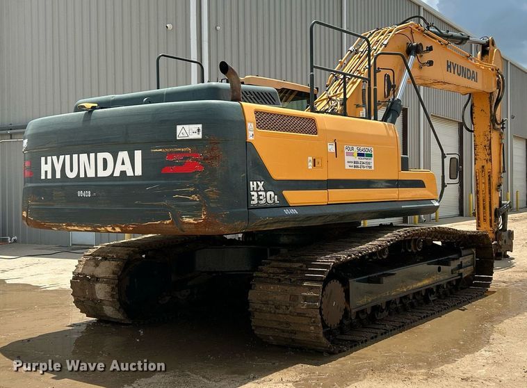 image for item DT4919 2020 Hyundai HX330L excavator