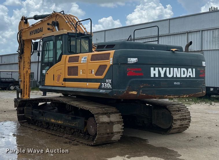 image for item DT4919 2020 Hyundai HX330L excavator