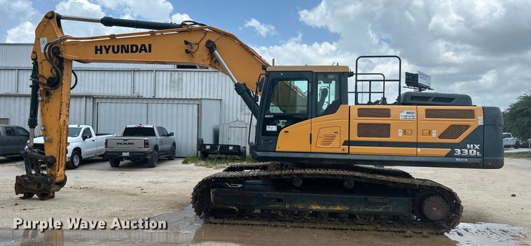 image for item DT4919 2020 Hyundai HX330L excavator