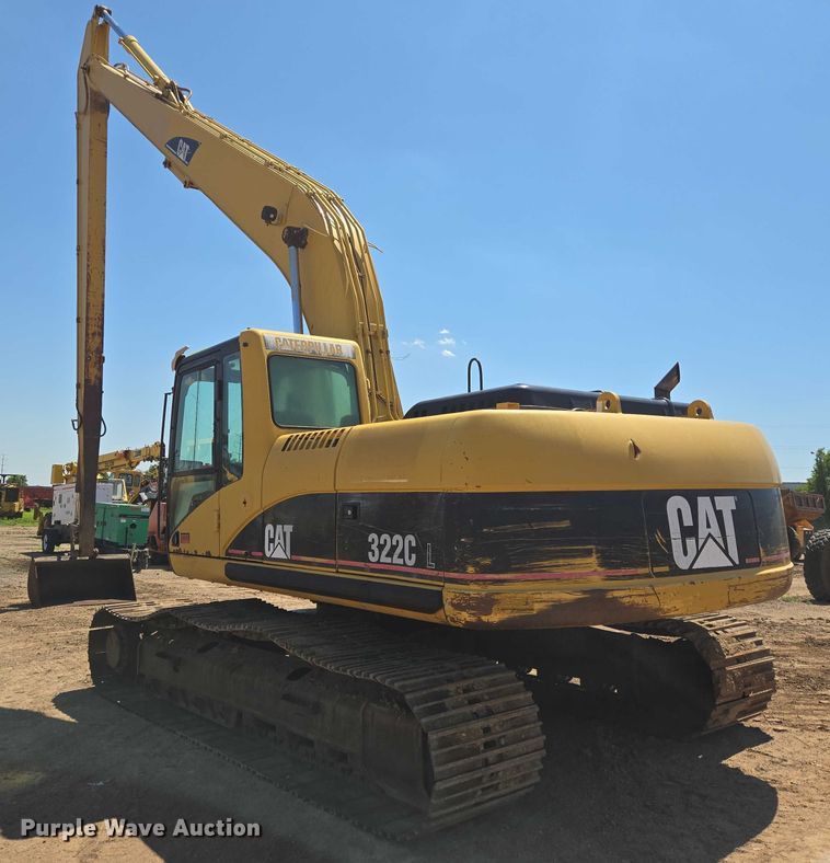 image for item DT4932 2004 Caterpillar 322C L long reach excavator