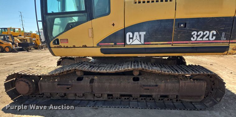 image for item DT4932 2004 Caterpillar 322C L long reach excavator